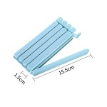 Plain-colored sealing clip (food preservation sealing clip)