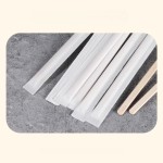 One-time use wooden coffee stirring stick（Minimum order: 50 packs，Custom packaging available）