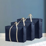 Navy Blue Non-woven Fabric Sack（Minimum order: 1000 pieces，Custom packaging available）