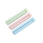 Plain-colored sealing clip (food preservation sealing clip)