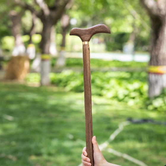 Wenge Wood Walking Stick
