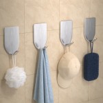 Stainless Steel No-Drill Adhesive Hook