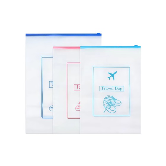 Travel Shoe Storage Bag (with Zipper)