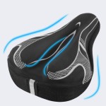 Bike Saddle Cover (Silicone & Sponge Gel Cushion for Enhanced Cycling Comfort)