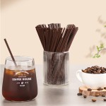 Disposable Double Hole Coffee Stirring Straws for Hot Drinks（Minimum order: 50 packs，Custom packaging available）
