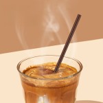Disposable Double Hole Coffee Stirring Straws for Hot Drinks（Minimum order: 50 packs，Custom packaging available）