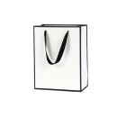 White kraft paper bag