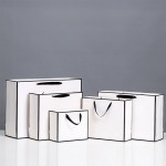 White kraft paper bag