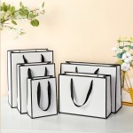 White kraft paper bag