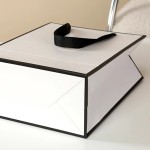 White kraft paper bag