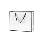 White kraft paper bag